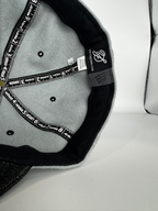 CaliBear and Salmon gray and black limited edition fitted hat — original numbered label detail