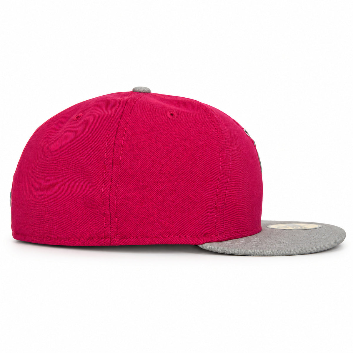 Pink California Quail New Era 59FIFTY fitted hat, side view