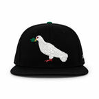 Black Dove New Era 59FIFTY fitted hat, front view