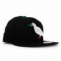 Black Dove New Era 59FIFTY fitted hat, three quarter view