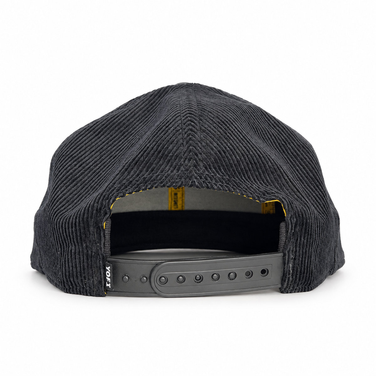 The Seal of San Francisco corduroy snapback — back