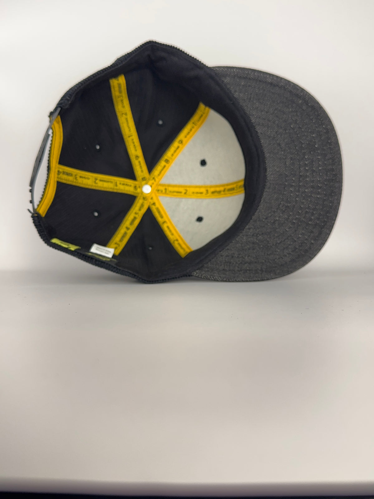 The Seal of San Francisco corduroy snapback — original overhead